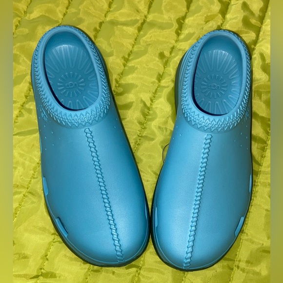 NWT BigKids Sz-4 UGG🧢Blue Sandals-Very Rugged Australian Outback Fun, So Comfy🎄 - Picture 12 of 16